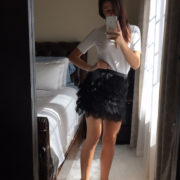 Sam Edelman Fringe Skirt - Picture 2 of 7